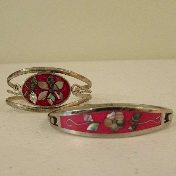 Alpaca/Mexico Bracelets - 2 Bracelets - Picture 1 of 14